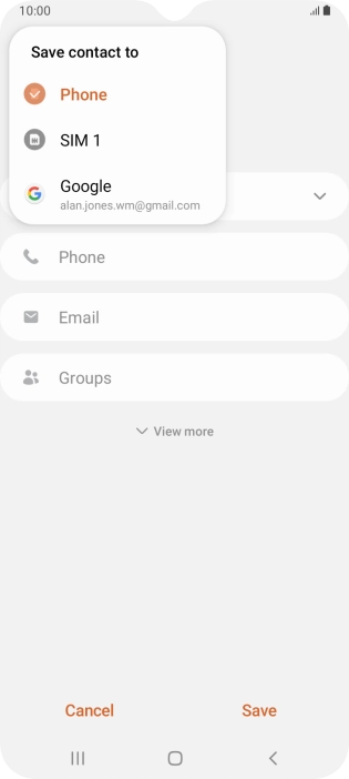Press Phone. Press Phone.