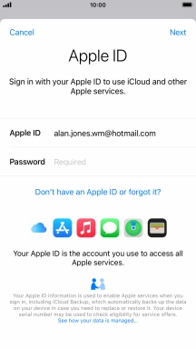 Press the field next to Press the field next to