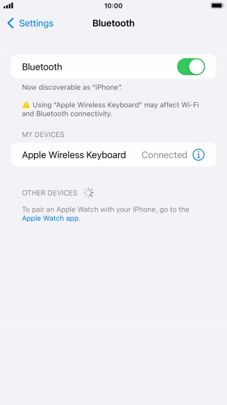 Press the Home key to return to the home screen. Press the Home key to return to the home screen.