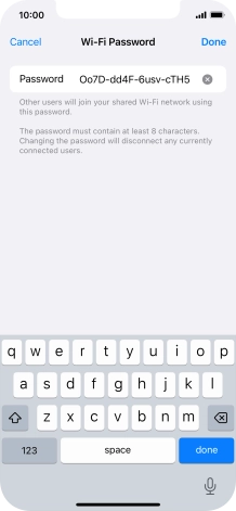 Press Done. Press Done.