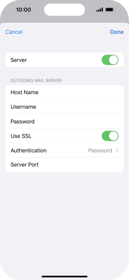 Press the indicator next to Press the indicator next to