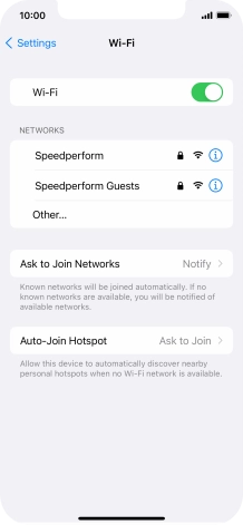 Press the required Wi-Fi network and key in the password for the Wi-Fi network. Press the required Wi-Fi network and key in the password for the Wi-Fi network.