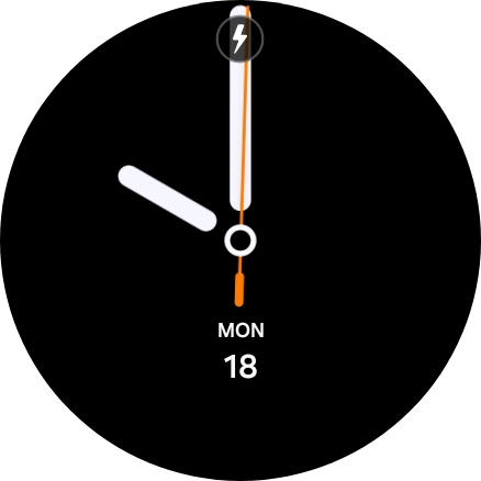 When the battery charging icon is displayed, the battery is charging. When the battery charging icon is displayed, the battery is charging.
