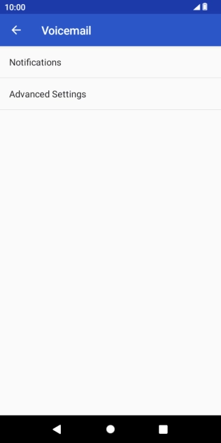 Press Advanced Settings. Press Advanced Settings.