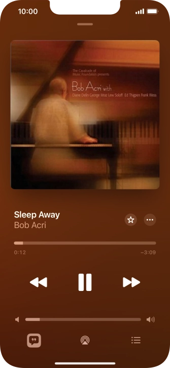 Press arrow right to go to the next audio file. Press arrow right to go to the next audio file.