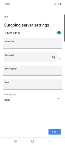 Press the indicator next to Press the indicator next to