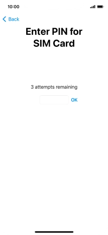 If your SIM is locked, key in your PIN and press OK. If your SIM is locked, key in your PIN and press OK.