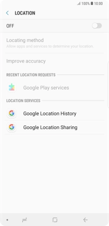 Press the indicator to turn the function on or off. Press the indicator to turn the function on or off.