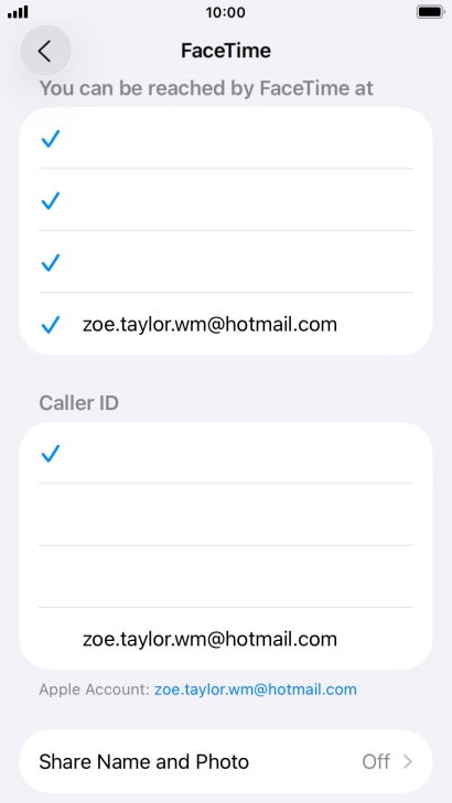 Press the required setting below Press the required setting below