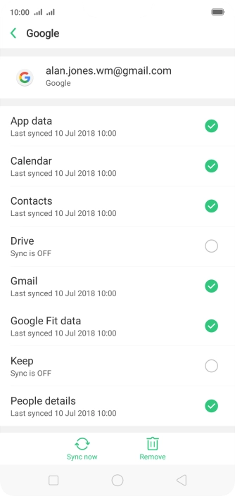 Press the Home key to return to the home screen. Press the Home key to return to the home screen.
