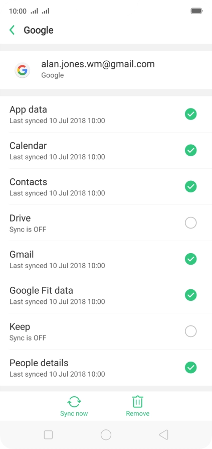 Press the Home key to return to the home screen. Press the Home key to return to the home screen.