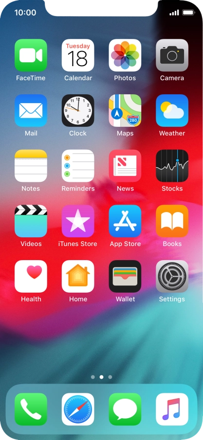 Press Settings. Press Settings.