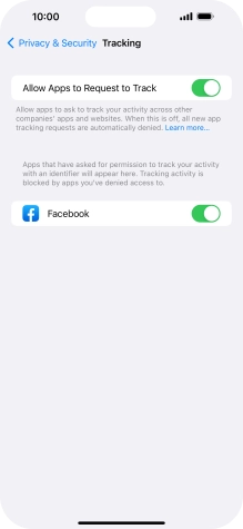 Press the indicator next to Press the indicator next to