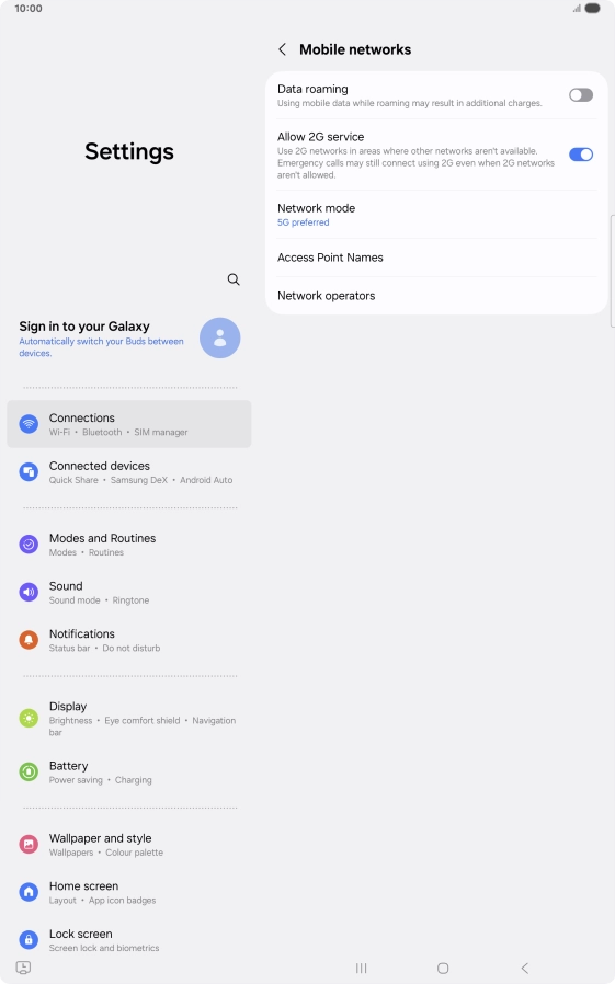 Press Network operators. Press Network operators.