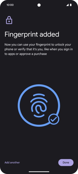 Press Done. Press Done.
