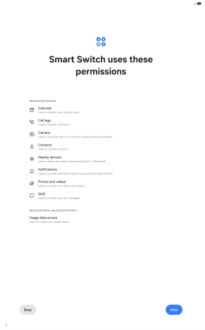 Press Allow. Press Allow.