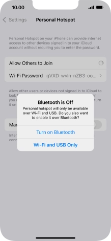 If Wi-Fi is turned on, press Wi-Fi and USB Only. If Wi-Fi is turned on, press Wi-Fi and USB Only.