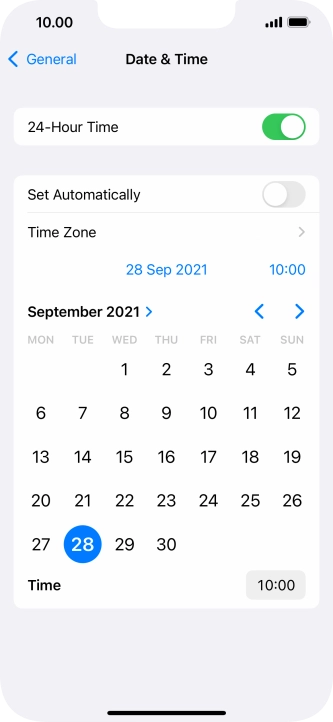 Press the indicator next to Press the indicator next to