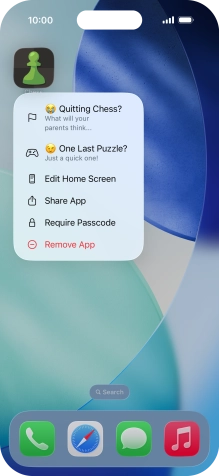 Press Require Passcode. Press Require Passcode.