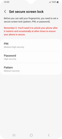 Press the required phone lock code and follow the instructions on the screen to create an additional phone lock code. Press the required phone lock code and follow the instructions on the screen to create an additional phone lock code.