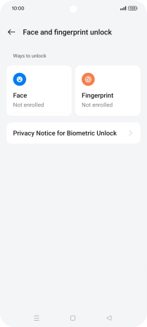 Press Fingerprint. Press Fingerprint.