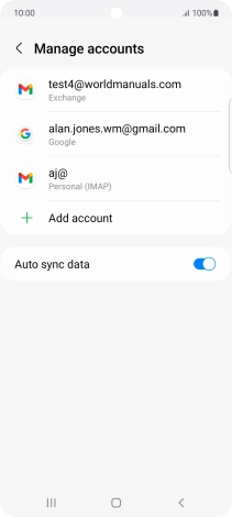 Press the Home key to return to the home screen. Press the Home key to return to the home screen.