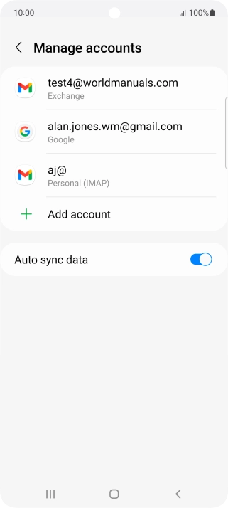 Press the Home key to return to the home screen. Press the Home key to return to the home screen.