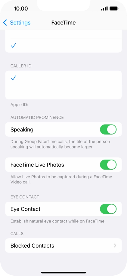 Press the indicator next to Press the indicator next to