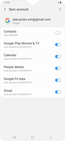 Press the indicator next to Press the indicator next to