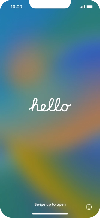 Slide your finger upwards starting from the bottom of the screen. Slide your finger upwards starting from the bottom of the screen.