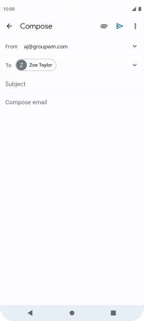 Press Subject and key in the required subject. Press Subject and key in the required subject.