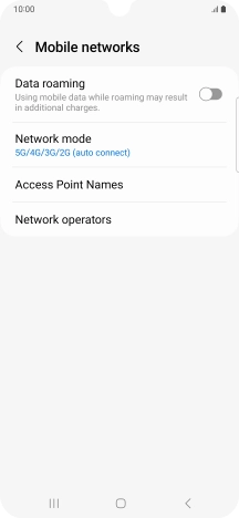 Press the indicator next to Press the indicator next to