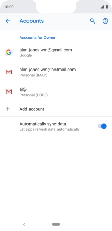 Press the indicator next to Press the indicator next to
