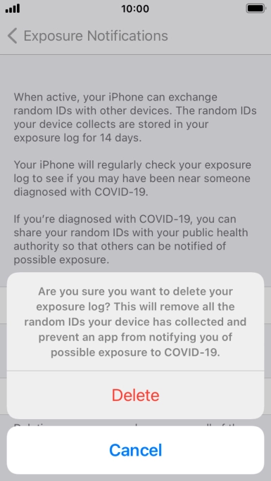 Press Delete. Press Delete.