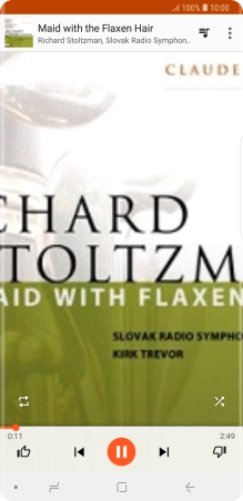 Press arrow right to go to the next audio file. Press arrow right to go to the next audio file.