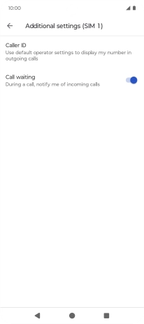 Press Caller ID. Press Caller ID.