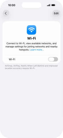 Press the indicator next to Press the indicator next to