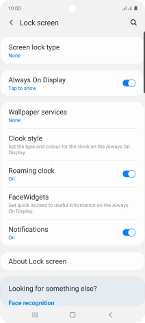 Press the Home key to return to the home screen. Press the Home key to return to the home screen.