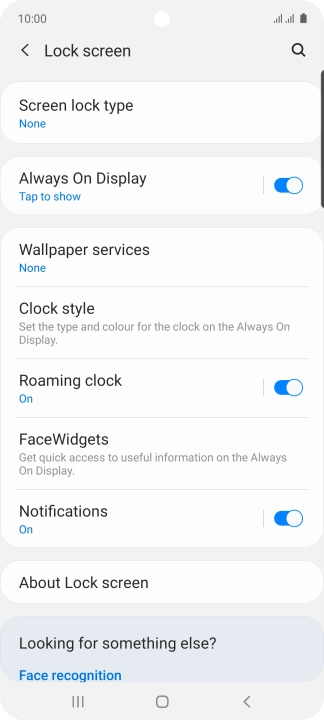 Press the Home key to return to the home screen. Press the Home key to return to the home screen.