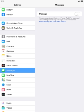 Press the indicator next to Press the indicator next to