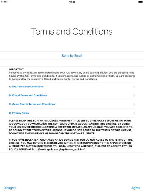 Press Agree. Press Agree.