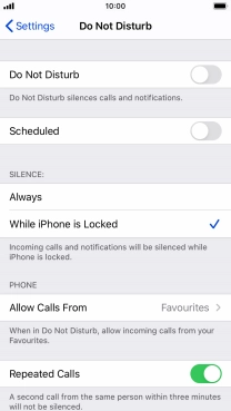 Press the indicator next to Press the indicator next to