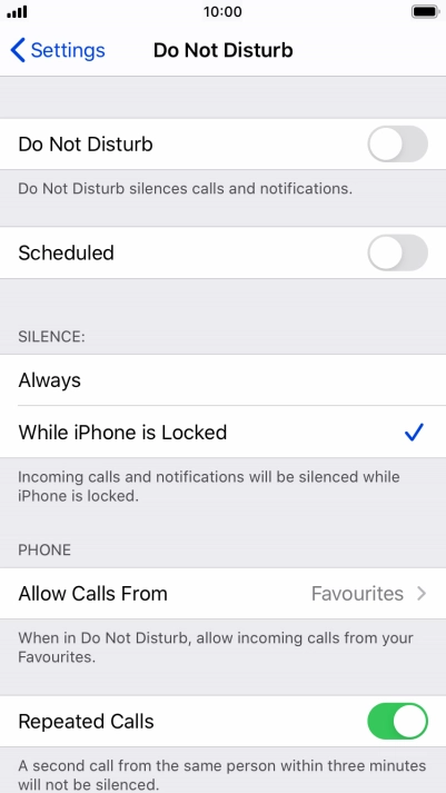 Press the indicator next to Press the indicator next to