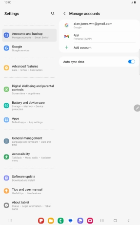Press the Home key to return to the home screen. Press the Home key to return to the home screen.