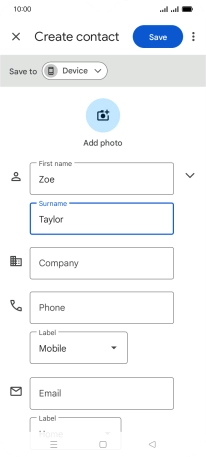 Press Phone and key in the required phone number. Press Phone and key in the required phone number.