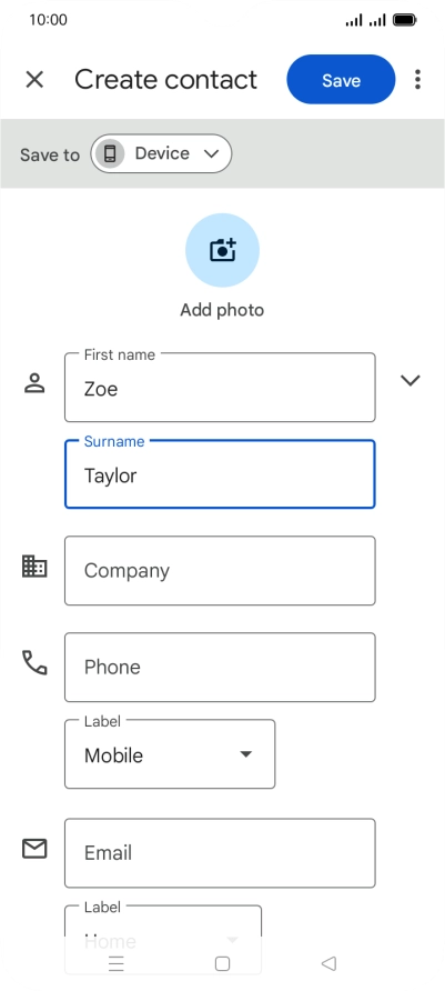 Press Phone and key in the required phone number. Press Phone and key in the required phone number.