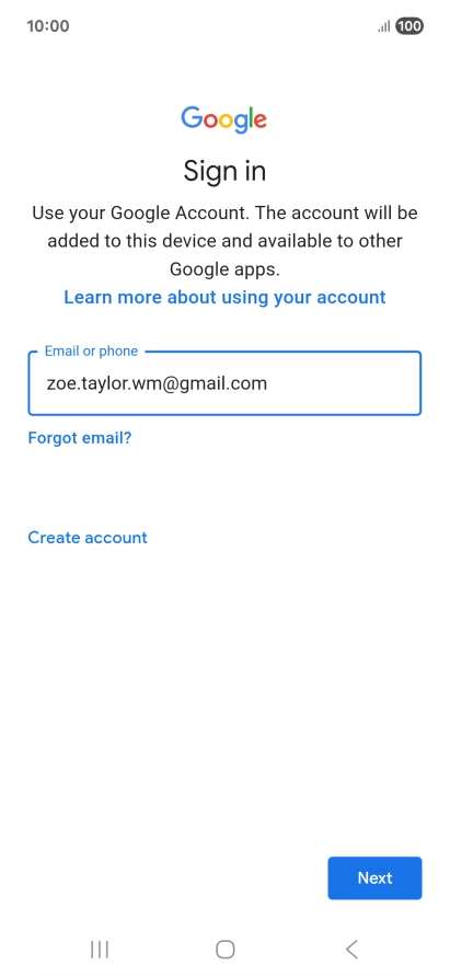 Press Next. Press Next.