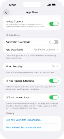 Press the indicator next to Press the indicator next to