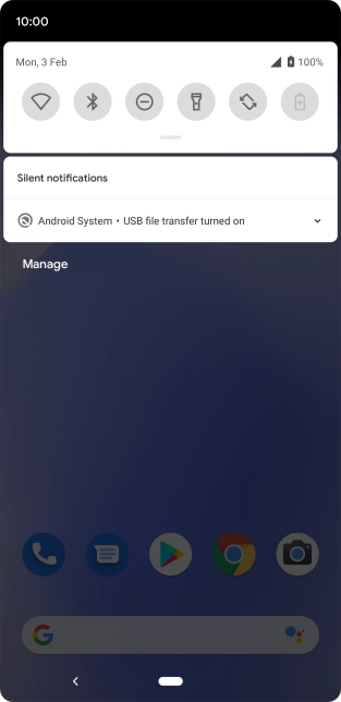 Press Android System. Press Android System.