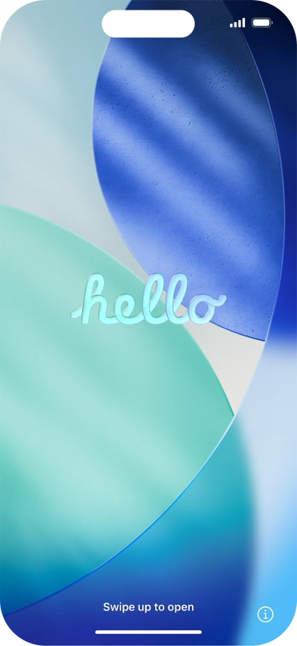 Slide your finger upwards starting from the bottom of the screen. Slide your finger upwards starting from the bottom of the screen.